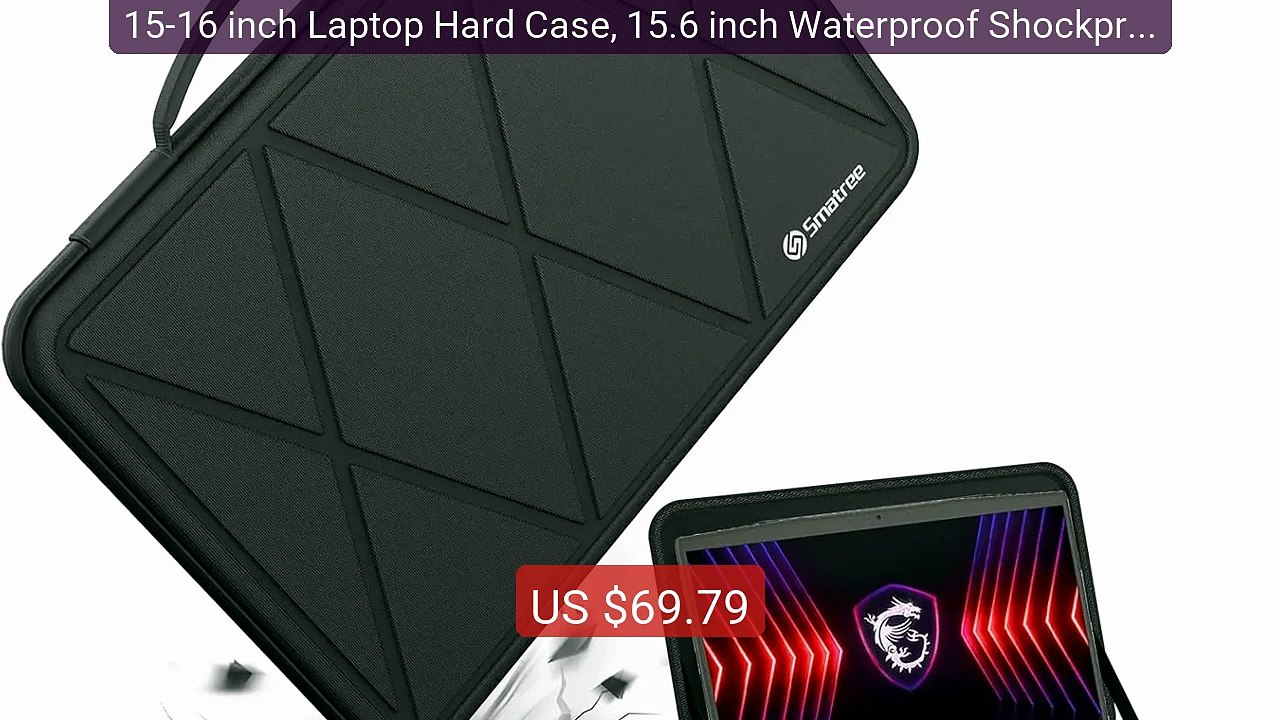 15-16 inch Laptop Hard Case, 15.6 inch Waterproof Shockproof Compu... -- Best Deal 2026 | Shop Now!
