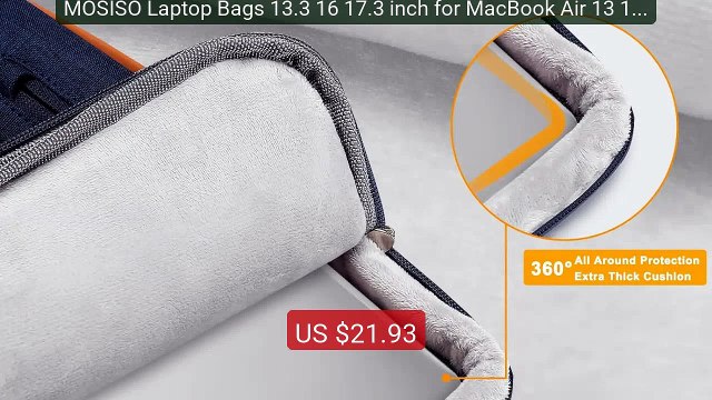 MOSISO Laptop Bags 13.3 16 17.3 inch for MacBook Air 13 15 Pr... Amazing Value 2026 | Must Have!