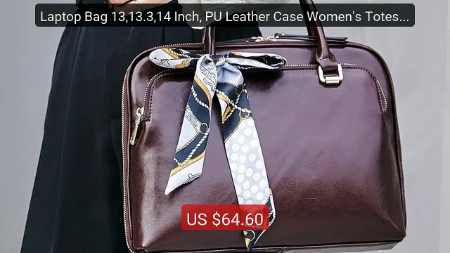 Laptop Bag 13,13.3,14 Inch, PU Leather Case Women's Totes Female L... Best Deal 2026 | Shop Now!