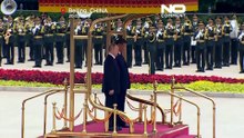 China: Xi Jinping recebe Putin em cerimónia oficial