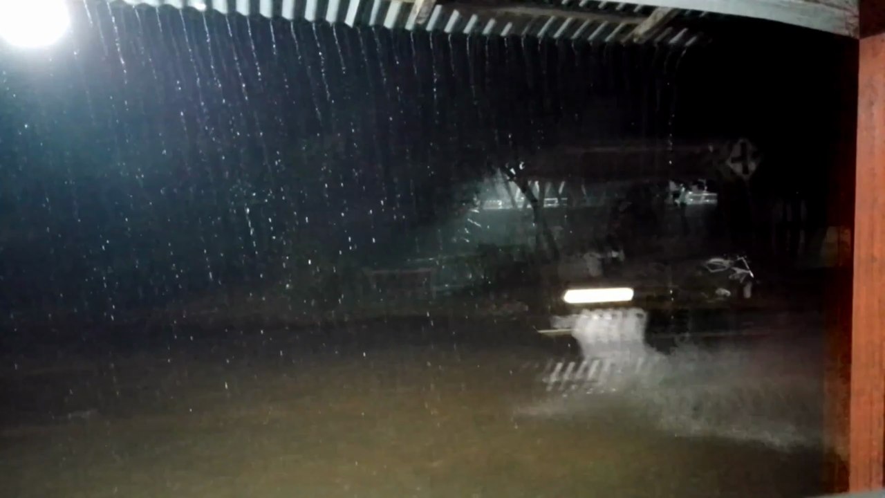 Heavy Rain in the night