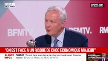 Bruno Le Maire veut "changer et refonder les modèles économiques français et européen"
