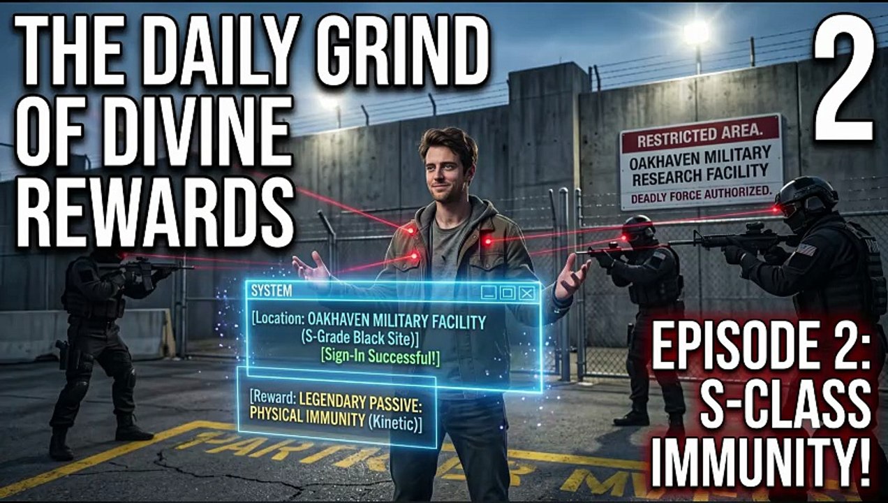 Summoning a Ghost T-Rex! | The Daily Grind of Divine Rewards - Ep 2 (Urban Fantasy Audiobook)