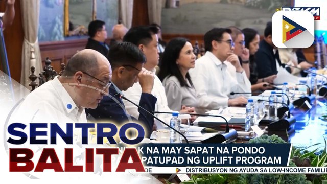 DBM, tiniyak na may sapat na pondo para sa pagpapatupad ng UPLIFT Program; distribusyon ng ayuda sa low-income families, sisimulan na rin | ulat ni Cleizl Pardilla