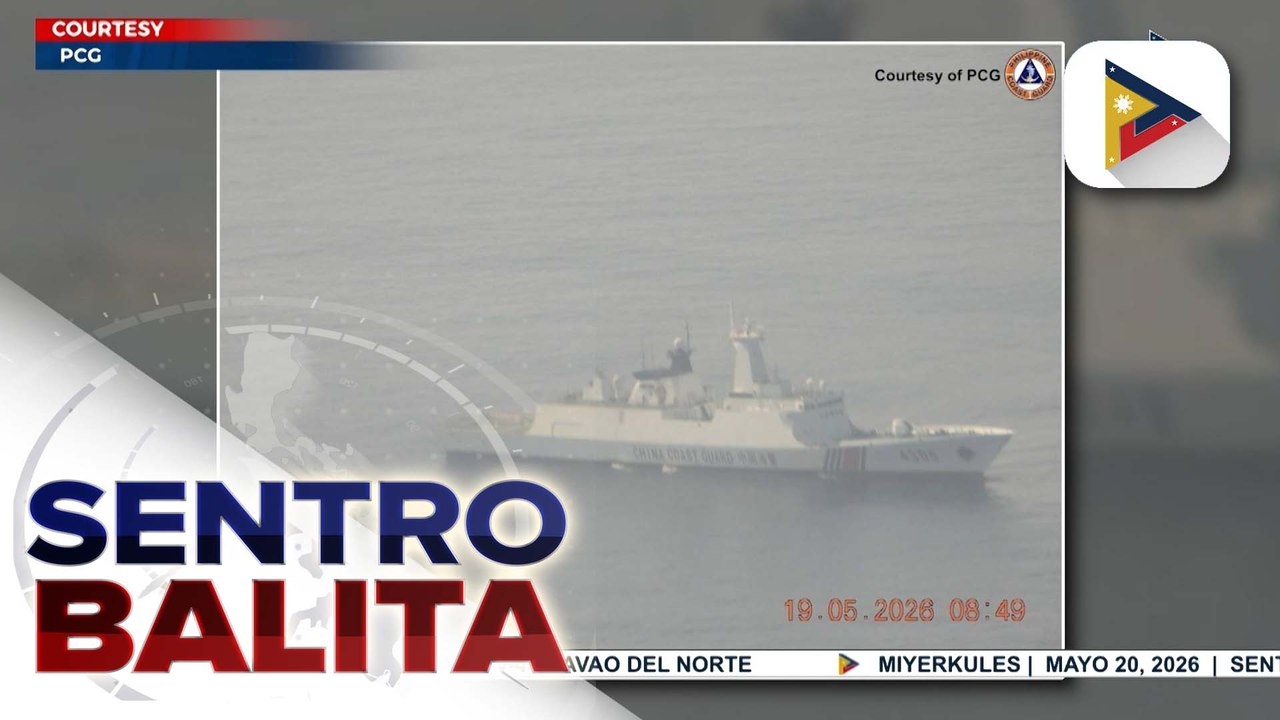 PCG, sinundan at nagsagawa ng Radio challenge sa barko ng China Coast Guard na namataan malapit sa Zambales