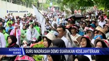 Aliansi Guru Madrasah Gelar Aksi di Depan Gedung DPR, Bawa Tuntutan Soal Kesejahteraan