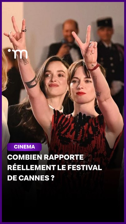 Combien rapporte le festival de Cannes ?