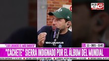 "Cachete" Sierra se mostró indignado por el precio del álbum del Mundial... ¿cuánto sale?