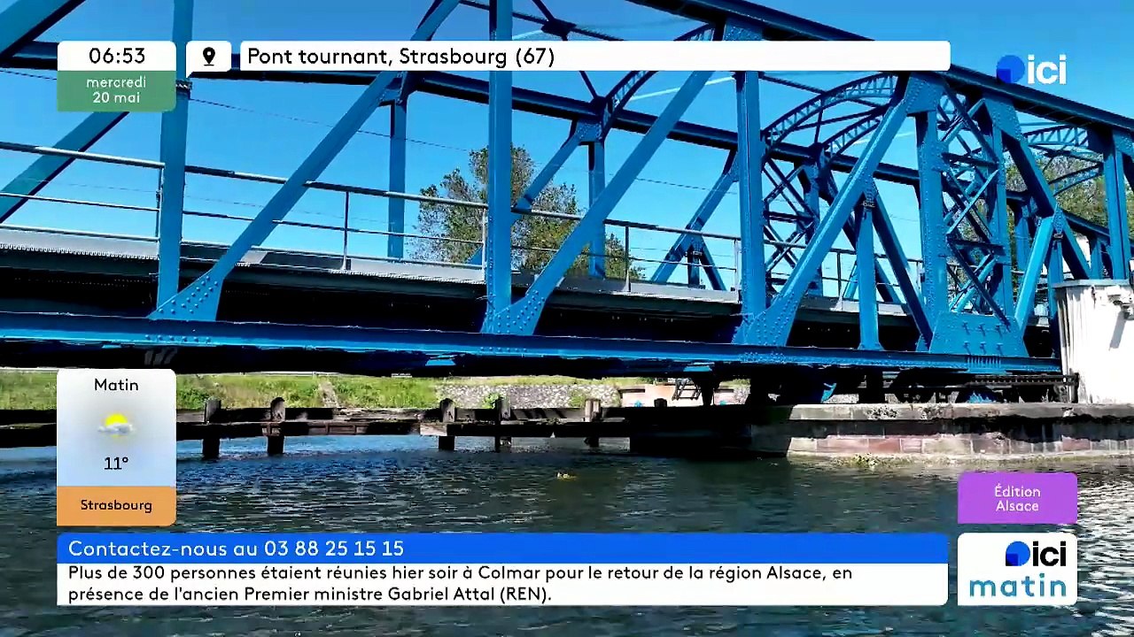 20/05/2026 - ici matin par ici Alsace en vidéo