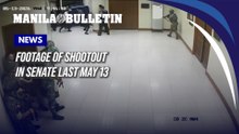 CCTV footage of the shootout in the Senate on May 13