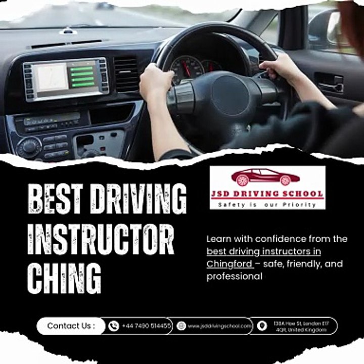Top Driving Instructor in Chingford  JSD Driving School