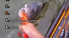 Best fishing moment