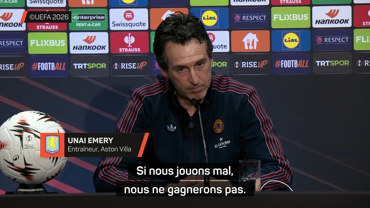 Emery : "Je ne suis pas le roi de la Ligue Europa"