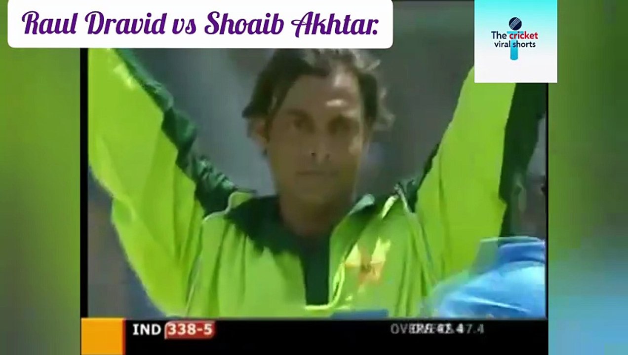 Shoaib Akhtar all 8 Dismissals of Raul Dravid.