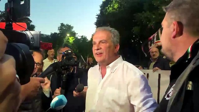 Fiore al presidio di Forza Nuova a Modena: In Emilia avete la 'ndrangheta