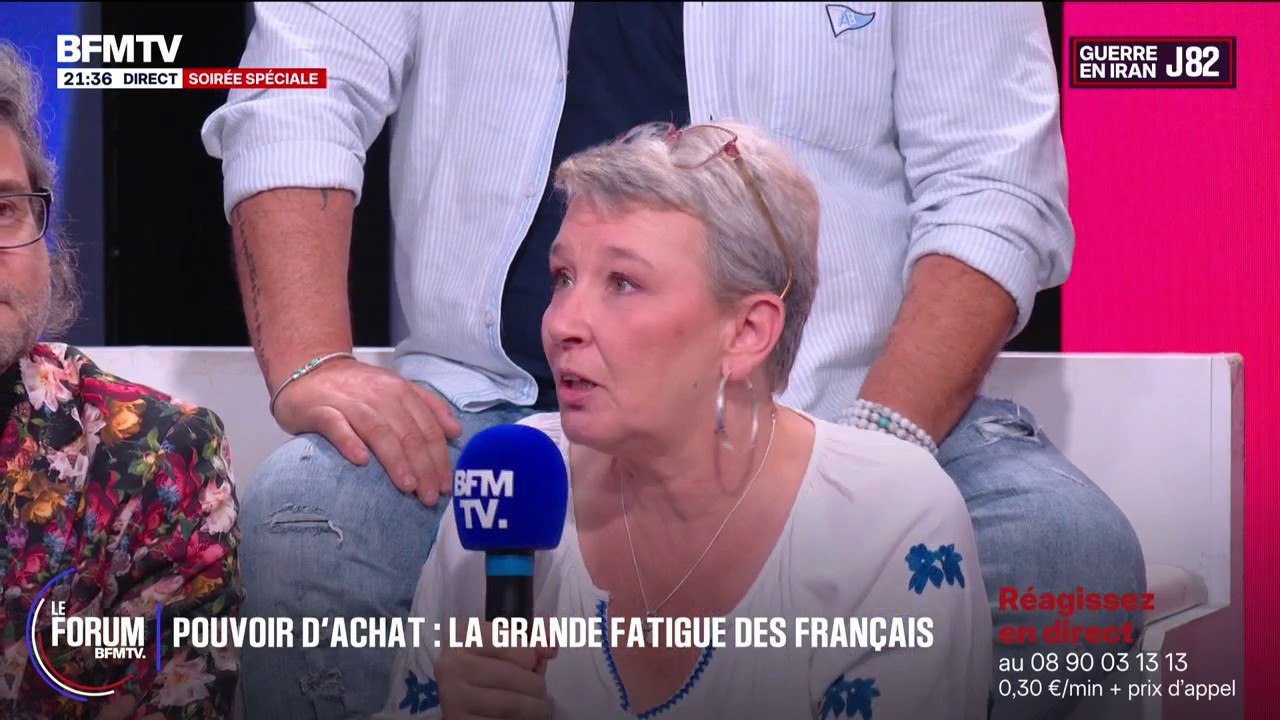 FORUM BFMTV - Pouvoir d’achat: “Chez moi, la vi...