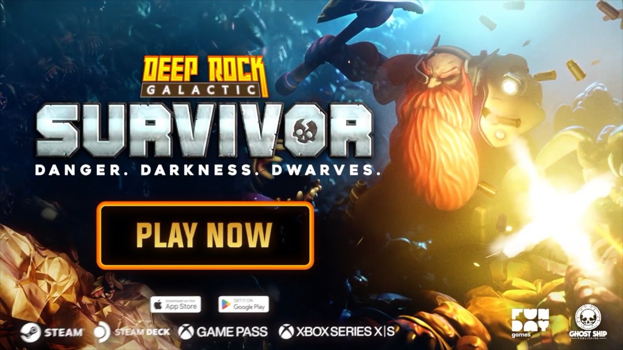 Deep Rock Galactic Survivor Official Engineer Class Trailer