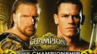 Triple H Vs John Cena Night Of Champions Promo