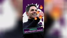 Glory for the Gunners! - Arsenal win the Premier League title