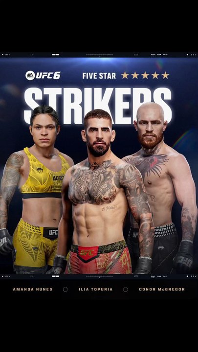 NOTES DES COMBATTANTS UFC 6 🧐 #ufc #bibilandshow