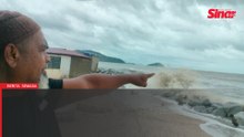 Fenomena air pasang: Ombak sampai ke depan rumah - Penduduk