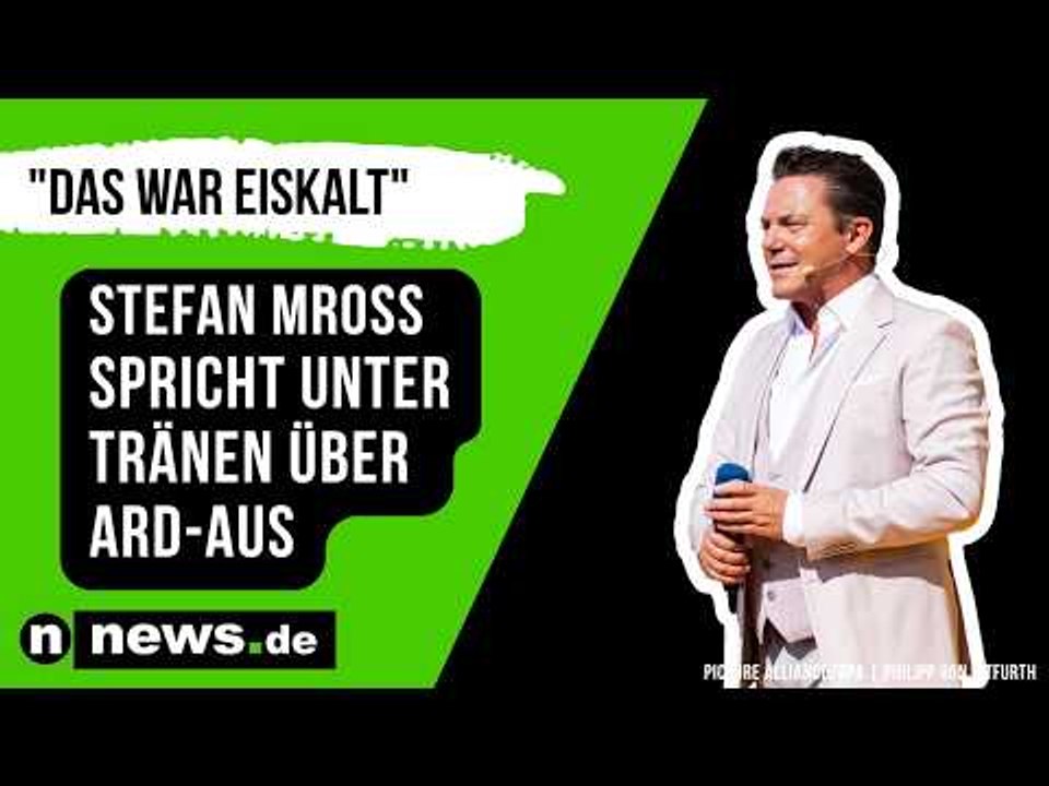 Stefan Mross: 'Das war eiskalt' - Moderator spricht unter Tränen über ARD-Aus