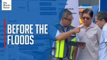 Marcos inspects drainage improvement works in Quezon City