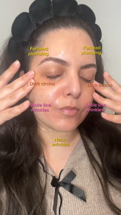 ✨ Eye patches but make it a full face glow-up ✨
