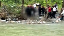Ekiplerin aradığı yaşlı kadın derede ölü bulundu