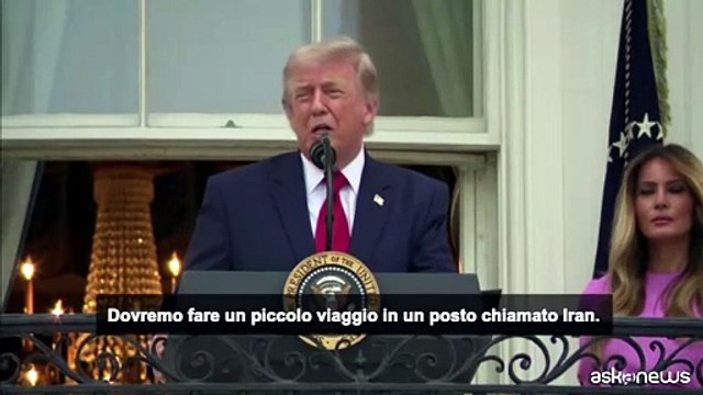 Iran, Trump: dobbiamo fermarli,non gli permetteremo di avere nucleare