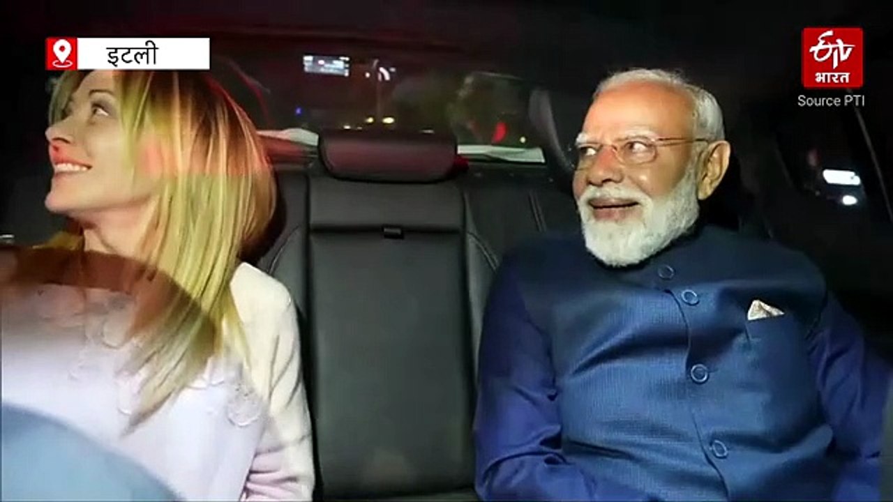 इटली में PM मोदी ने जॉर्जिया मेलोनी को गिफ्ट की ‘मेलोडी’ टॉफी…वीडियो हुआ वायरल