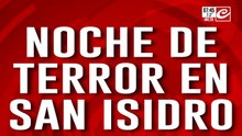 Noche de terror en San Isidro: lo balearon para robarle la motocicleta