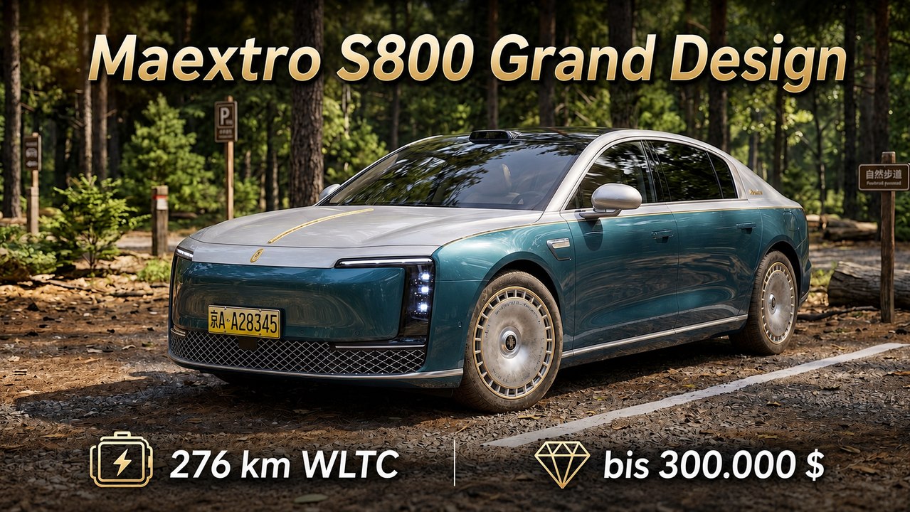 2027 Maextro S800 Grand Design: China-Luxus gegen Bentley und Rolls-Royce