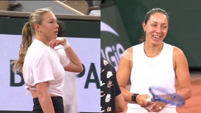 Roland-Garros 2026 - Amanda Anisimova et Jessica Pegula à l'entraînement ce mercredi 20 mai