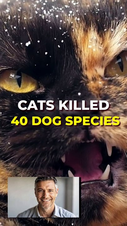 The TRUTH about Cats and Dogs 🐱💀 #cat #catbehavior #catscience
