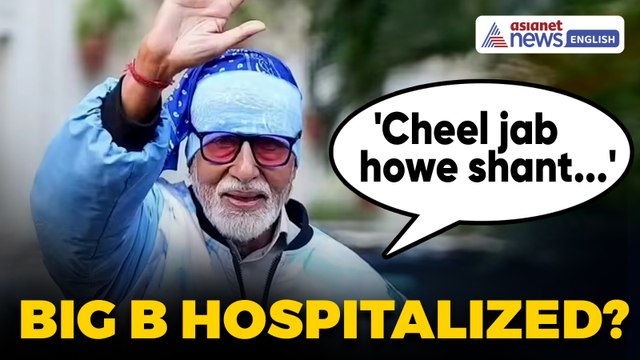 Amitabh Bachchan’s Cryptic Post Sparks Panic Amid Hospitalisation Rumours