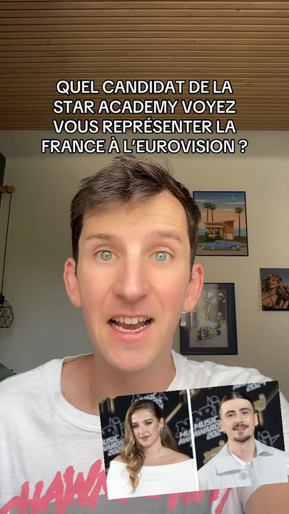 QUEL CANDIDAT DE LA STAR ACADEMY DOIT FAIRE L’EUROVISION ?