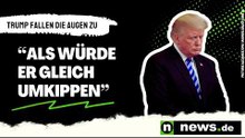 "Als würde er gleich umkippen" - US-Präsident fallen wieder die Augen zu