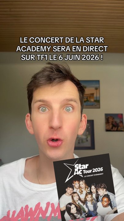 LE CONCERT DE LA STAR ACADEMY SERA DIFFUSÉ SUR TF1