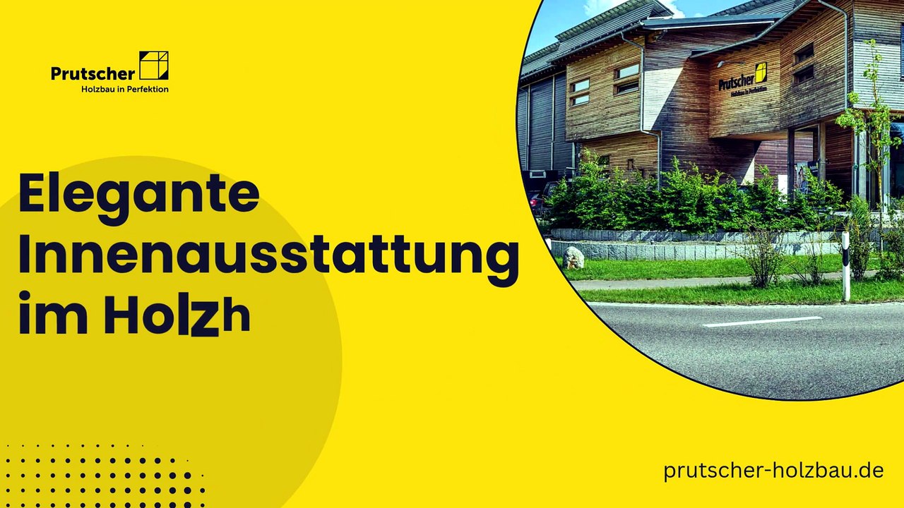 Elegante Innenausstattung im Holzhaus