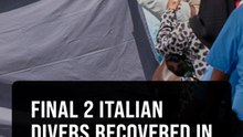 Maldives recovers last two bodies of Italian divers in deadliest diving tragedy