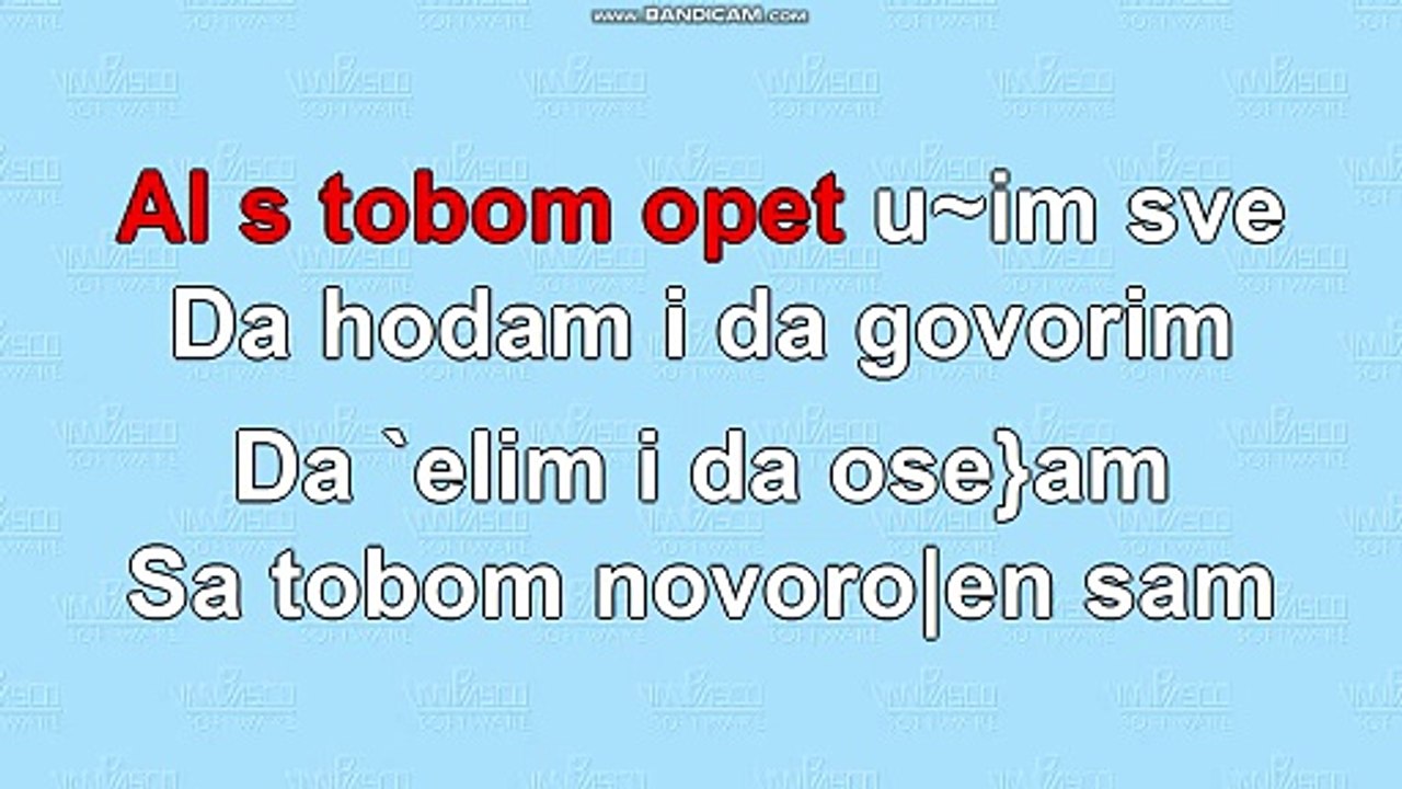 Aca Lukas - Koma - KARAOKE