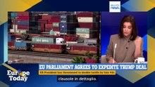 Europe Today: UE trova l’accordo sul patto commerciale con gli USA, Putin vede Xi in Cina