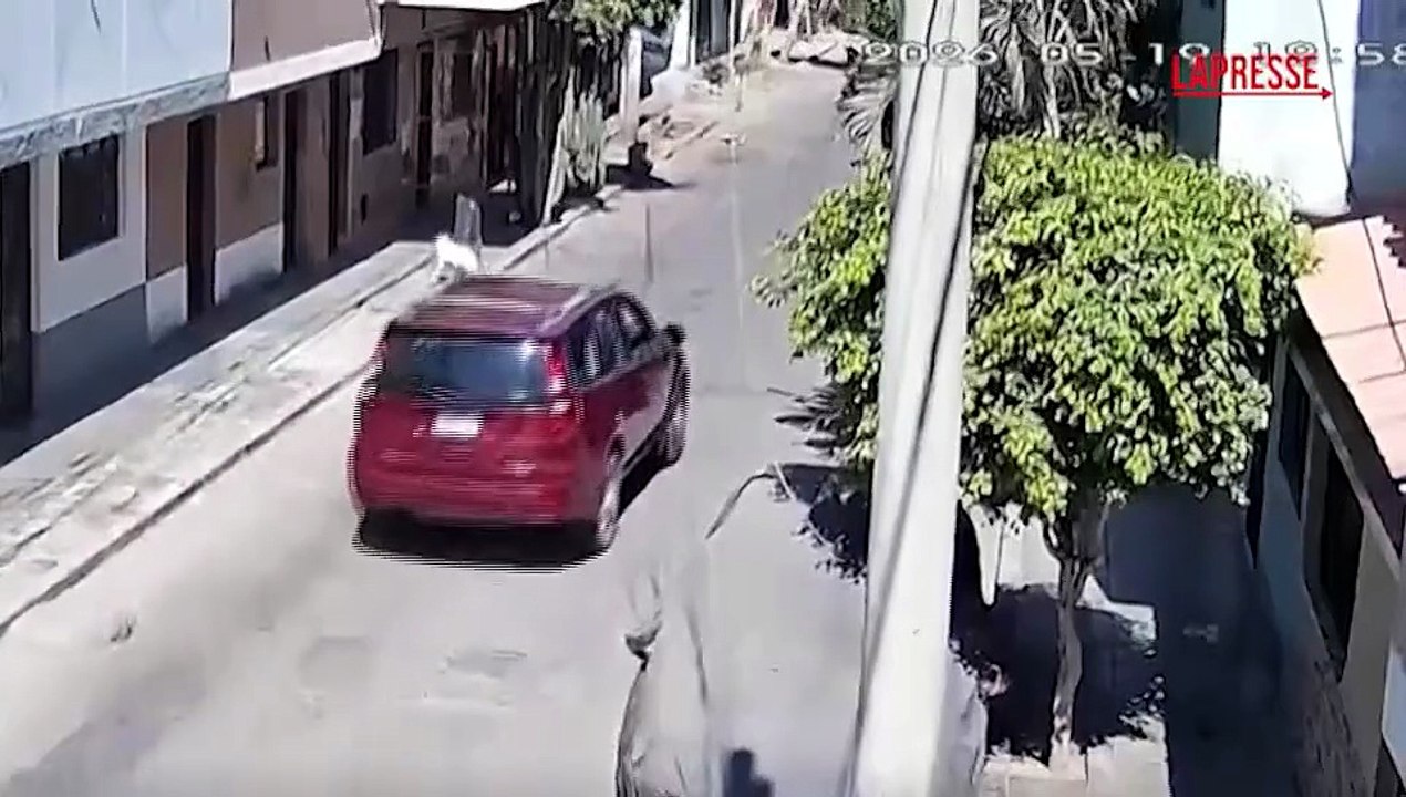Per?, terremoto di magnitudo 5.8: le immagini delle telecamere stradali