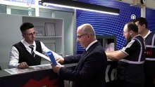 Kahramanmaraş'ta Kurban Bayramı öncesi otogarda denetim yapıldı