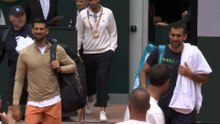 Roland-Garros 2026 - Novak Djokovic et Marin Cilic à l'entraînement ce mercredi 20 mai