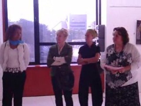 Vernissage Arts d'oise cergy / discours Hawa FOFANA