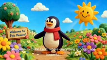 Pip the Penguin's Color Adventure: Learning Colors for Kids!