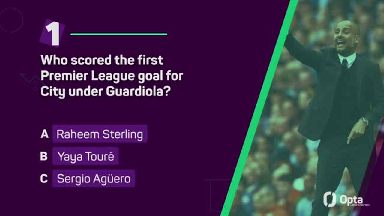 Take the Pep Guardiola quiz!