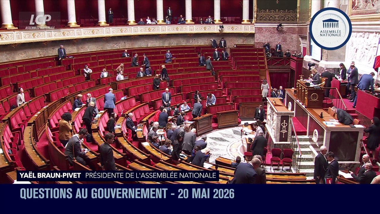 Questions au Gouvernement - Questions au Gouvernement du mercredi 20 mai 2026